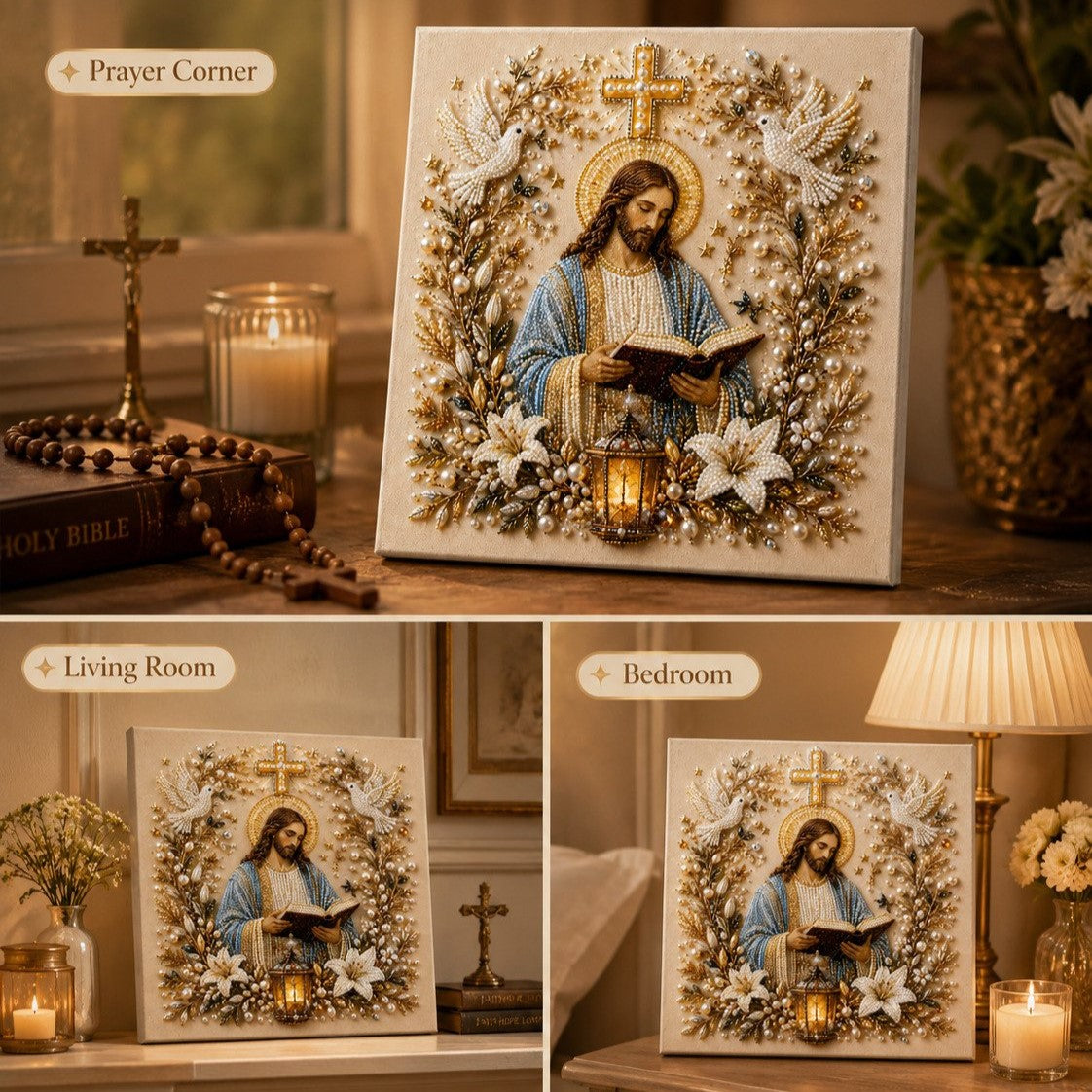 🙏Christian DIY Pearl Diamond Painting Art Kit