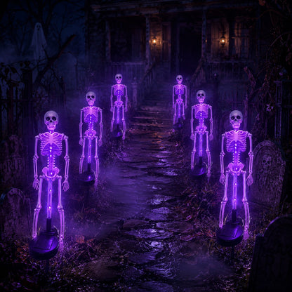 🎃 Halloween Early Bird Sale 🔥💀 Solar Skeleton Yard Stake