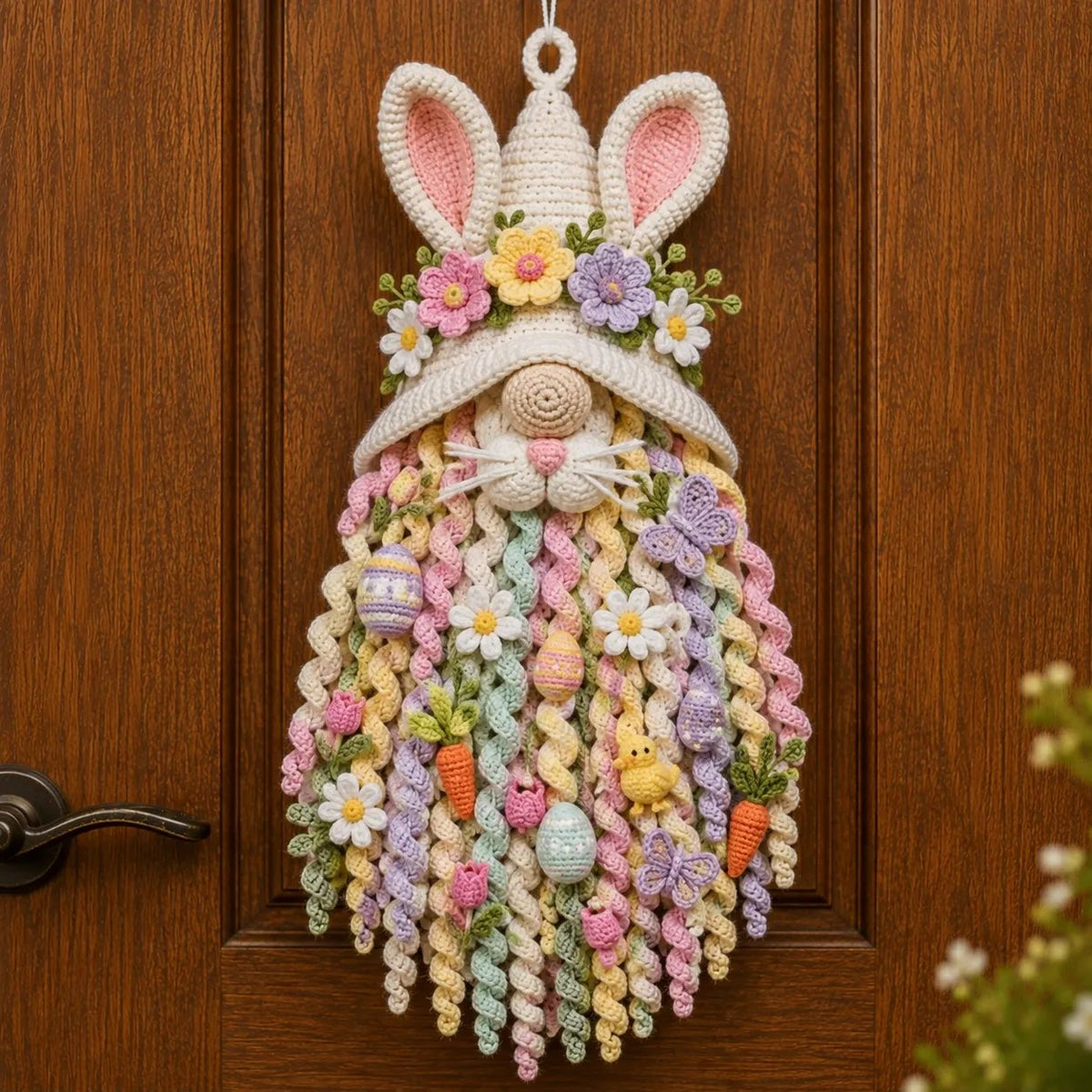 🎃Halloween Early Bird Special Sale 🧶 DIY Seasonal 3D Crochet Door Hanger Kit Collection | ⏳Coordinated Yarn, Filling, Accessories & Step-by-Step Instructions Included 💕