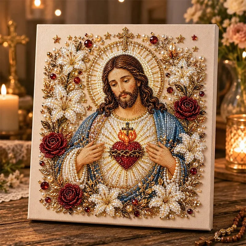 🙏Christian DIY Pearl Diamond Painting Art Kit