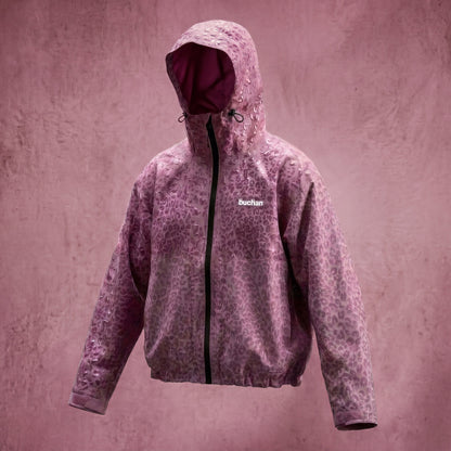 Water Reactive Cheetah Rain Jacket