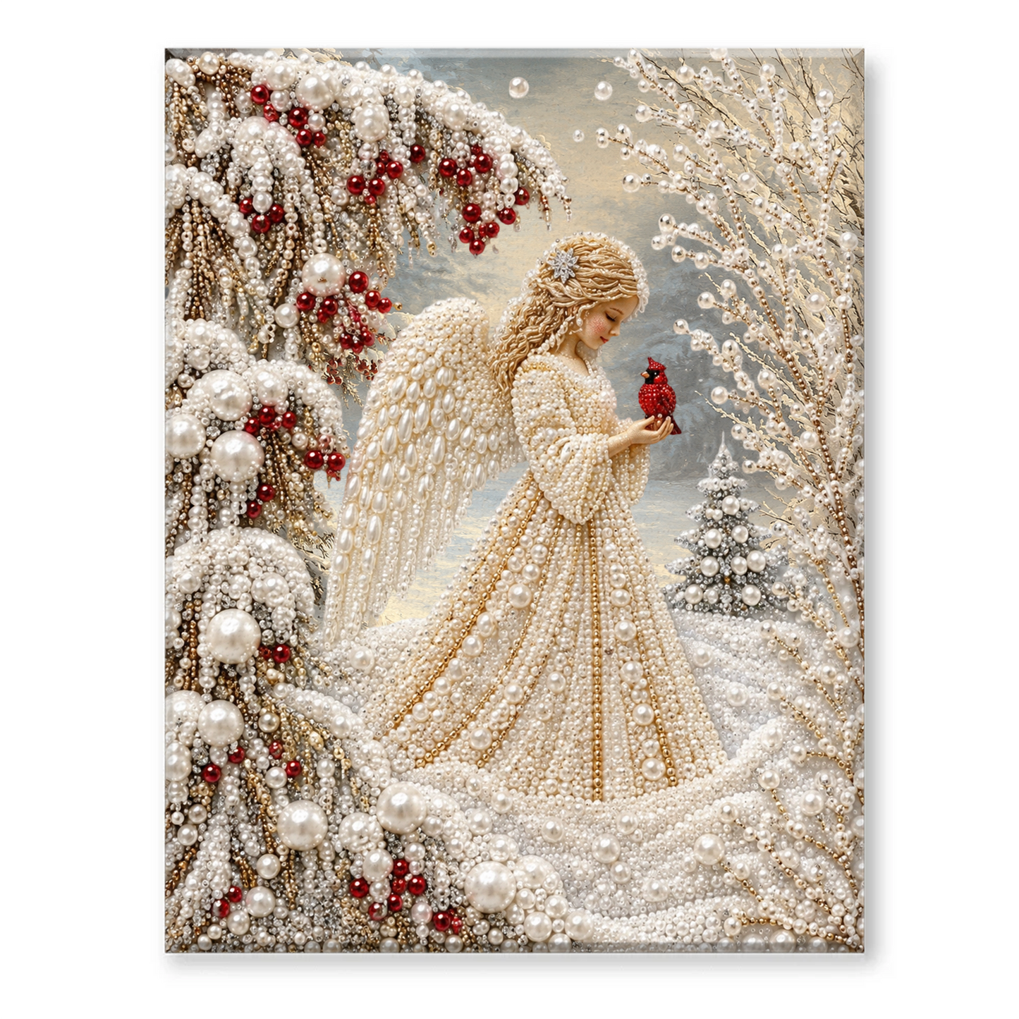 Festive Christmas Pearl Art DIY Kit