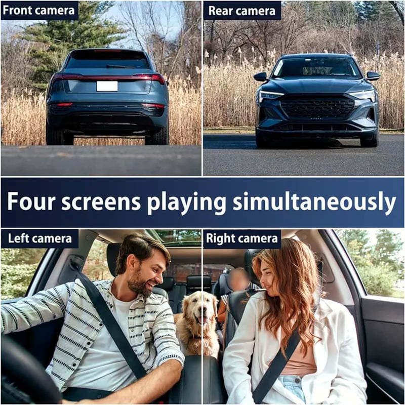 🚘 Drive Safer Today – Full View Car Dashcam System