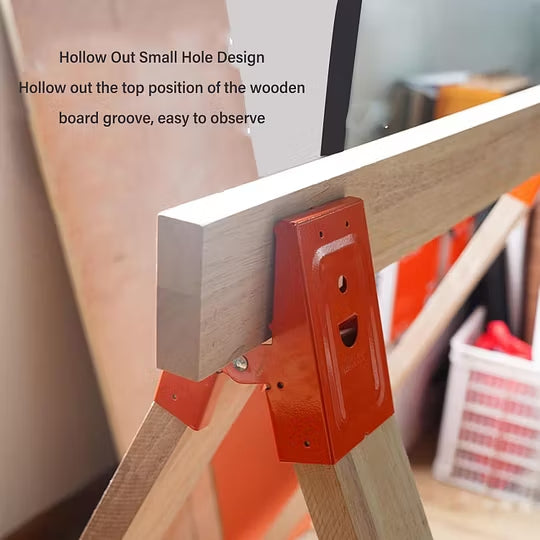 🛠️Steel Saw Horse Brackets(2 PCS)
