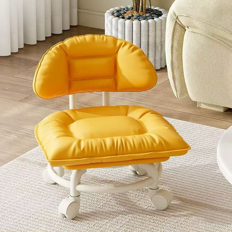 🪑Rolling Low Stool with Backrest – Padded seat & silent casters – Perfect for workshops, garages or studios – comfortable and mobile 🛠️✨