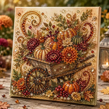 🍂💎 Autumn Pearl Painting Kit – Relaxing DIY Craft to Create Sparkling Fall Artwork 🖌️