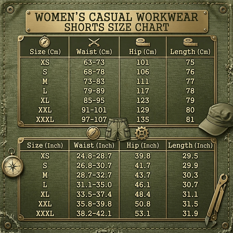 Women's Quick-Dry Cargo Shorts with Pockets