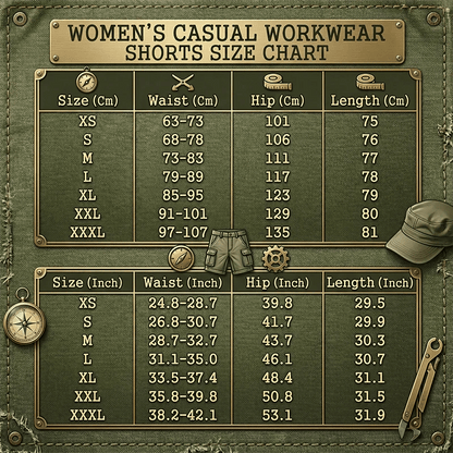 Women's Quick-Dry Cargo Shorts with Pockets