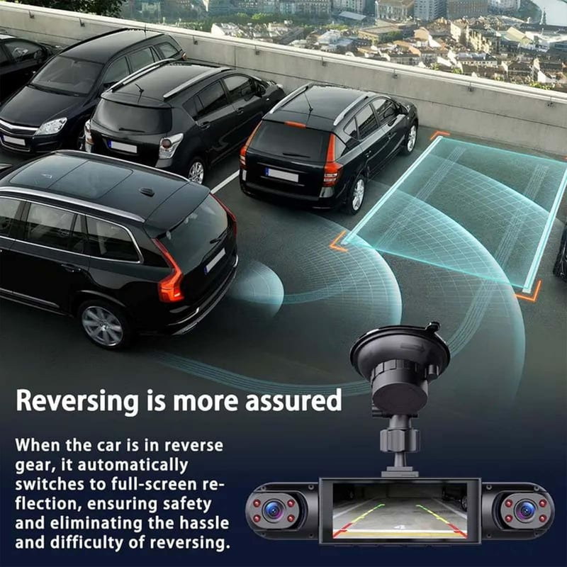 🚘 Drive Safer Today – Full View Car Dashcam System