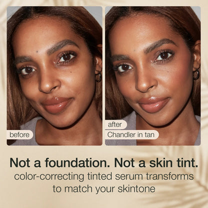 ✨HOLIDAY GLOW UP: CC COLOR-CORRECTING TINTED SERUM + SPF 30 POWDER — THE LAZY GIRL'S SECRET TO FLAWLESS SKIN!✨