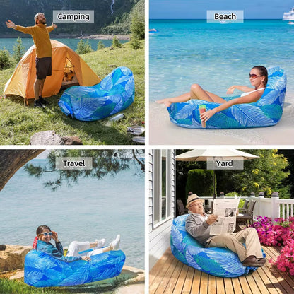 🌴 Relax Anywhere with Your Portable Inflatable Lounger