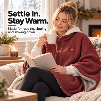 🔥 Wearable Heated Blanket – Cozy Hands-Free Warmth