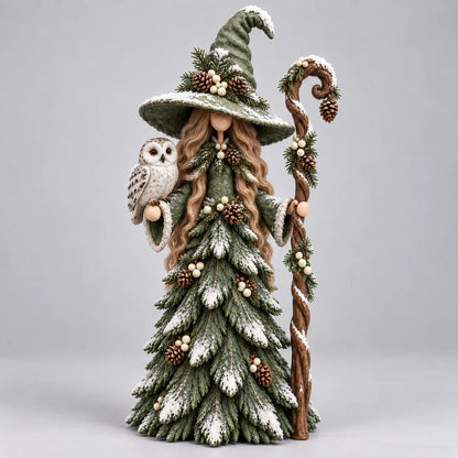 🧙Whimsical Christmas Witch Resin Figurine Collection🎅✨