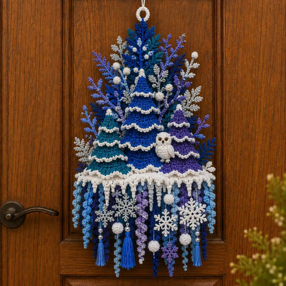 🎃Halloween Early Bird Special Sale 🧶 DIY Seasonal 3D Crochet Door Hanger Kit Collection | ⏳Coordinated Yarn, Filling, Accessories & Step-by-Step Instructions Included 💕
