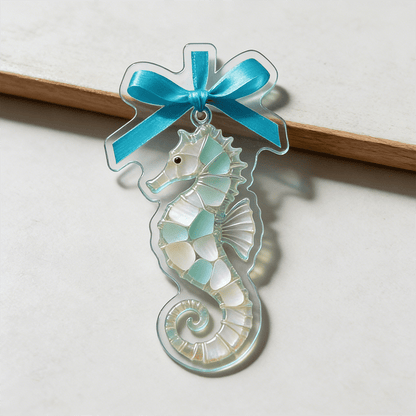 Handmade Frosted Ocean Suncatcher🐚(2D flat printing)