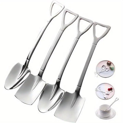 🥄HOLIDAY READY: THE 4-PIECE DESSERT SPOON SET — SERVE IN STYLE🥄