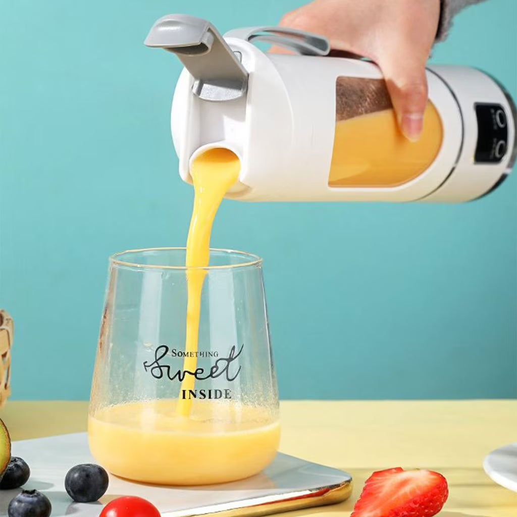 Digital Display Juicer Machine Portable Blenders Appliance Bottle Kitchen Electric Juicer Appliances