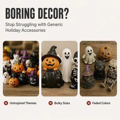 ⏰Mini Resin Ducks (Devil, Ghost, & Skeleton Designs)