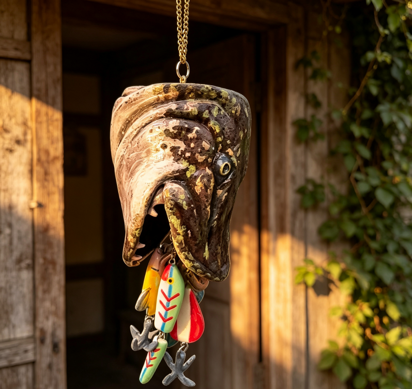 Northern Pike Wind Chime