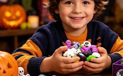 🎃👻Halloween Advent Calendar 2026|24 Days Mochi Squishy Toys Countdown Calendar for Kids