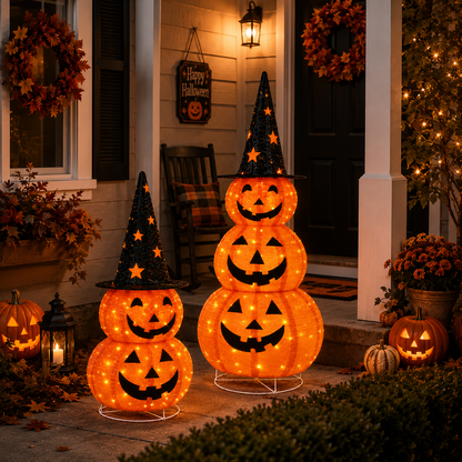 🎃 5FT Light-Up Halloween Pop-Up | Big Spooky Fun in Seconds