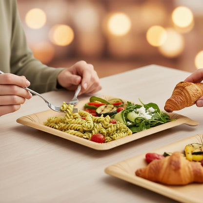 🍽️ Peel Plate Multi-Layer Reusable Dinner Plates