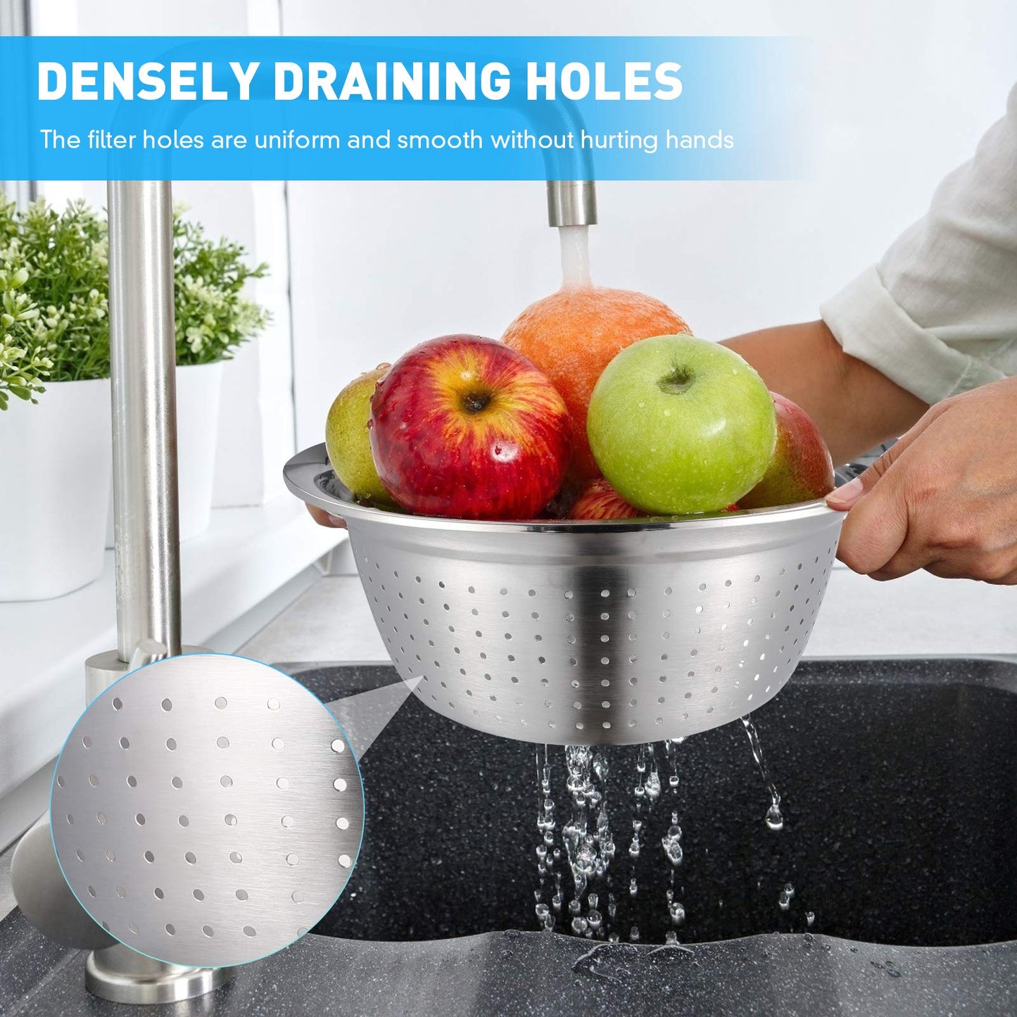 🥗 Prep, Drain &amp; Grate — All in One Smart Kitchen Bowl!