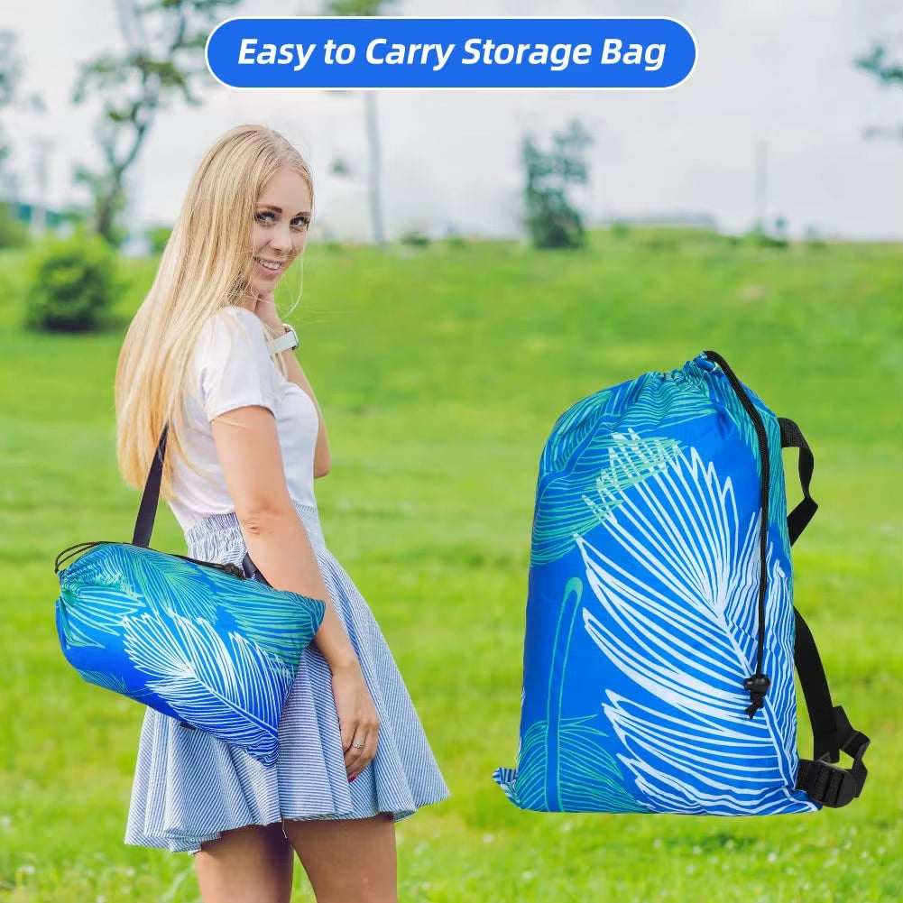 🌴 Relax Anywhere with Your Portable Inflatable Lounger
