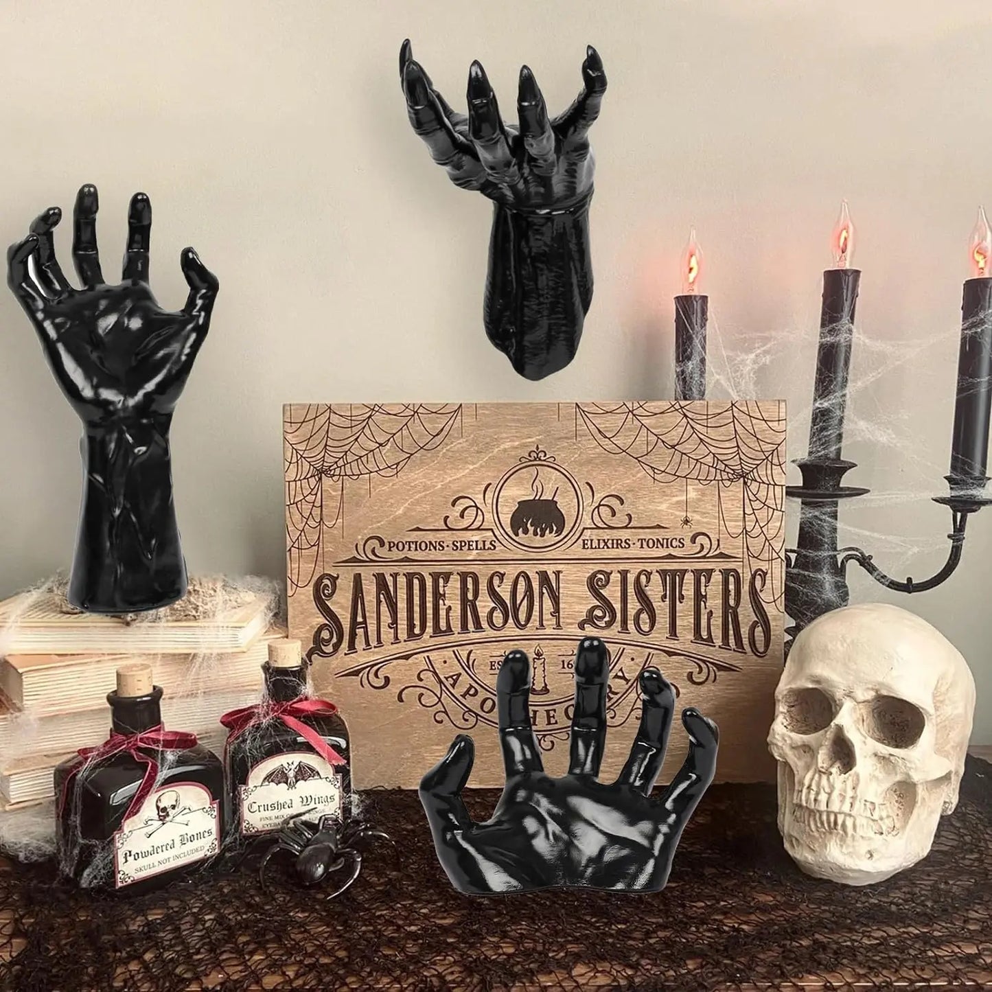👻 HALLOWEEN SPOOKY GHOST HANDS DECOR FLASH SALE