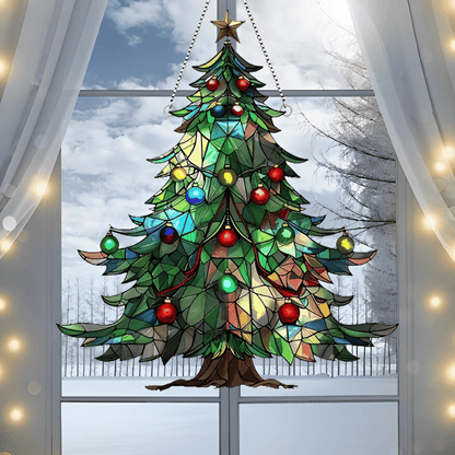 🔥Christmas Sale🎁🎄🌈Christmas Tree Sun Catcher