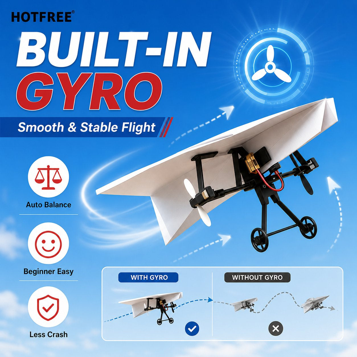 🛩️Parent-Child DIY RC Paper Plane Kit – Build, Learn & Fly Together