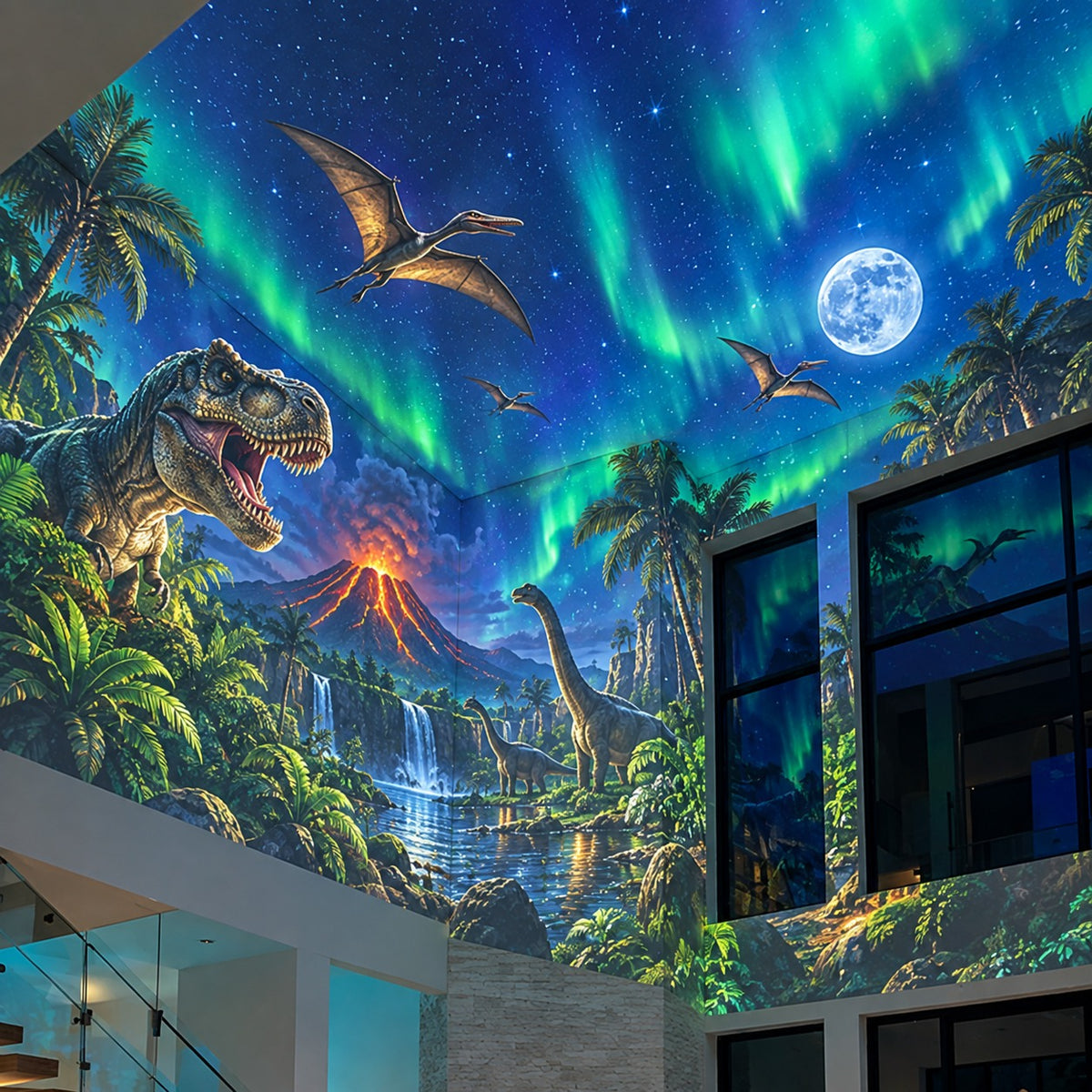 🦕✨Dinosaur Projector Light – 360° Rotating Prehistoric Adventure Night Light