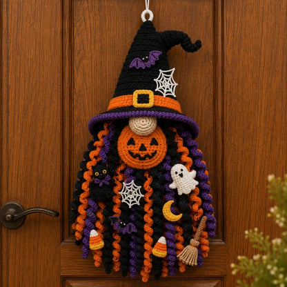 🎃Halloween Early Bird Special Sale 🧶 DIY Seasonal 3D Crochet Door Hanger Kit Collection | ⏳Coordinated Yarn, Filling, Accessories & Step-by-Step Instructions Included 💕