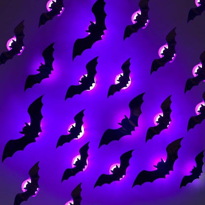 Halloween 3D Lighted LED Flashing Bats 🦇 | Buy 2 Get 1 FREE Limited Time Offer