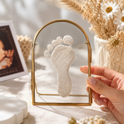 👣 Capture Baby's First Beach Steps – Sand Print Memory Frame