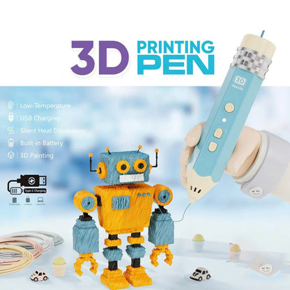 🖌️Hot Sale- Educational Toys Rocket Low-Temperature 3D Printing Pencil
