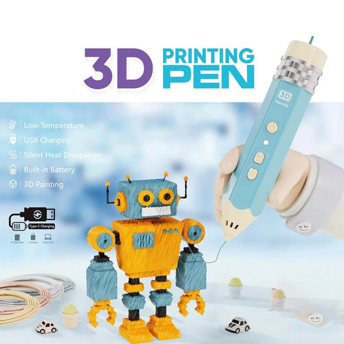 🖌️Hot Sale- Educational Toys Rocket Low-Temperature 3D Printing Pencil