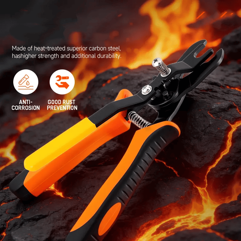Heavy Duty Push-to-Connect Air Hose Connector Remover Pliers