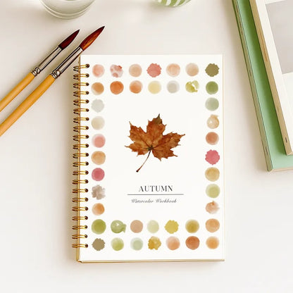 🔥Christmas Sale🎁 🖼️Beginner-Friendly💕 Watercolor Workbook