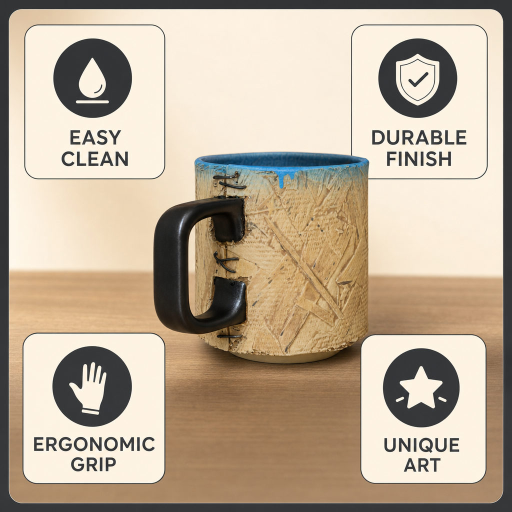 Holiday Limited Offer: Handcrafted OSB Ceramic Mug