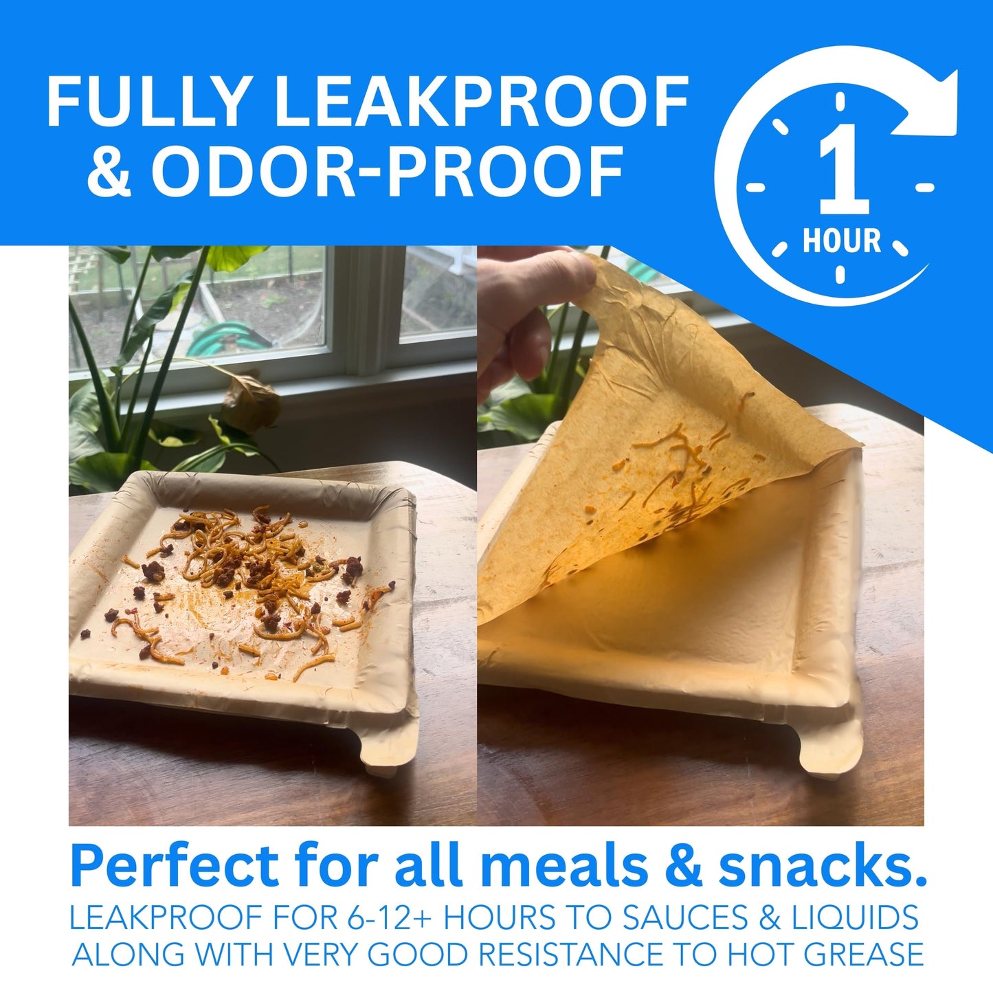 🍽️ Peel Plate Multi-Layer Reusable Dinner Plates