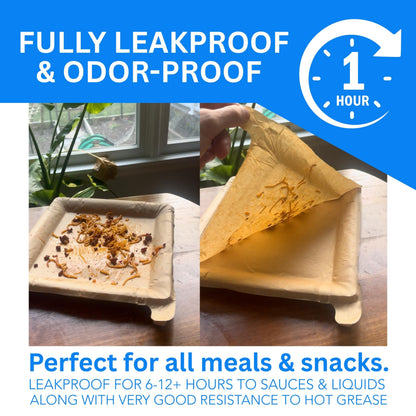 🍽️ Peel Plate Multi-Layer Reusable Dinner Plates