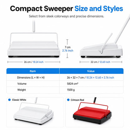 Hand Push Manual Carpet Sweeper