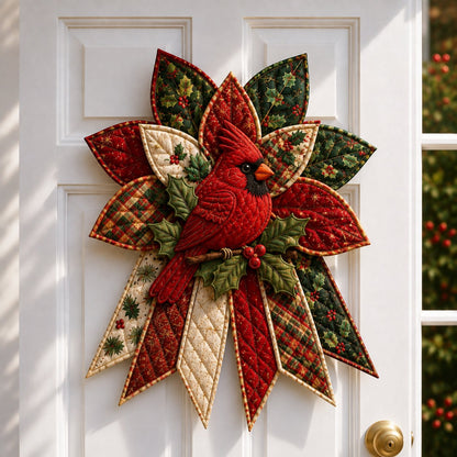 🎉 Holiday Celebration 🎄 – Festive Quilted Christmas Door Hanging DIY Sewing Kit