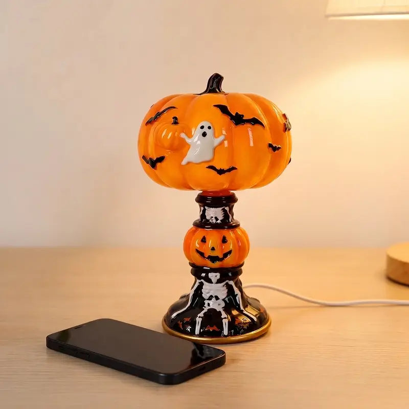 Full Pumpkin Lamp