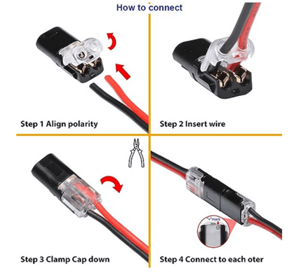 🏆 80K+ SOLD!⚡Flame-Retardant Locking Wire Quick Connectors