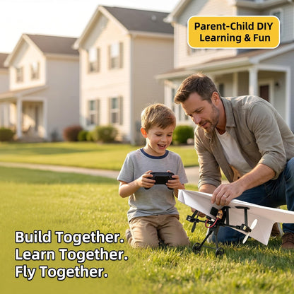 🛩️Parent-Child DIY RC Paper Plane Kit – Build, Learn & Fly Together
