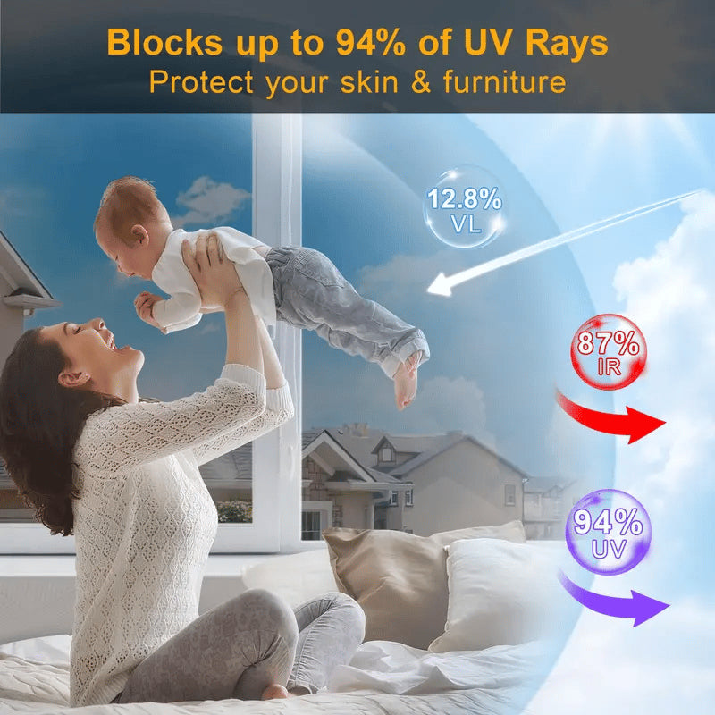 🏠Window Privacy Film - ''Reject UV rays and peeping''
