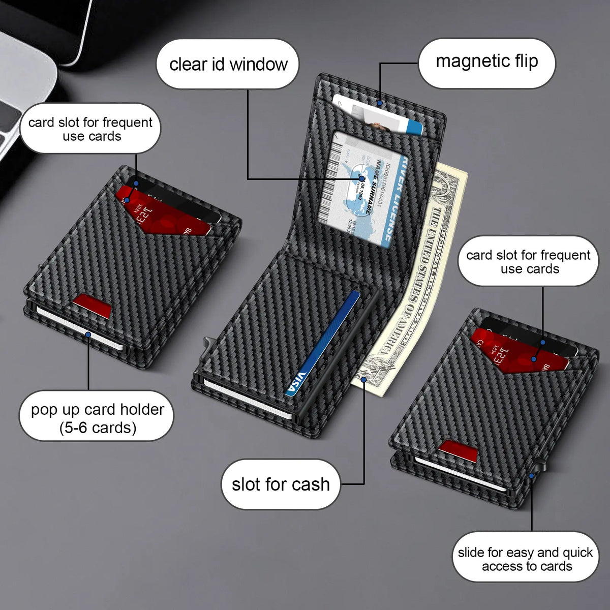 💳POP-UP CARD WALLET