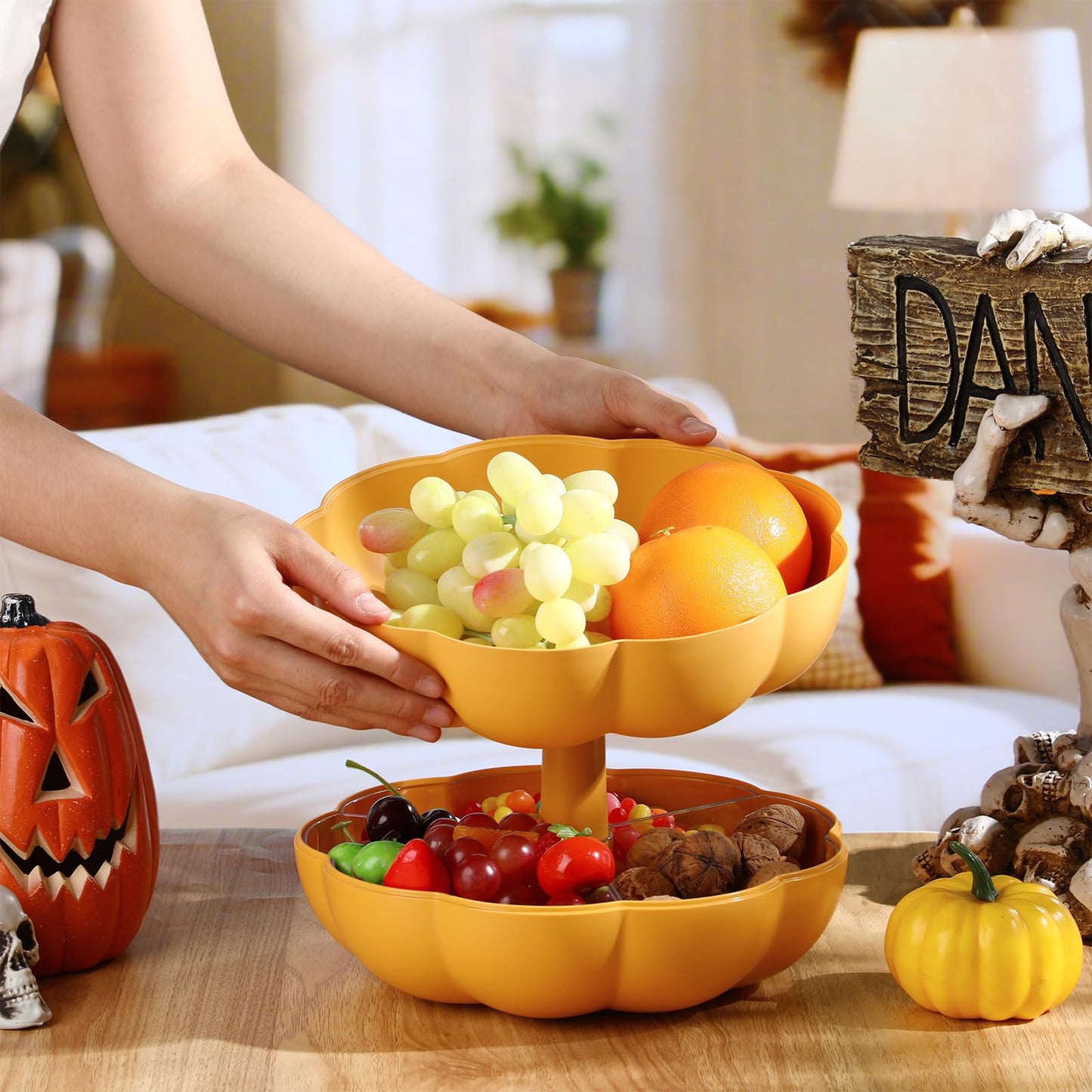 🎃Big Pumpkin Snack Holder with Lid